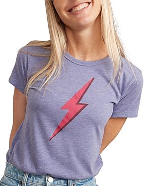 Marine Layer Lightening Bolt Graphic Print Tee