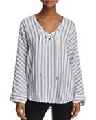 Rails Lily Lace-up Striped Top - 100% Exclusive