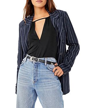 Free People Kaya Keyhole Bodysuit