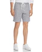 Velvet By Graham & Spencer Audien Striped Regular Fit Terry Shorts - 100% Exclusive