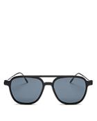 Montblanc Men's Brow Bar Aviator Sunglasses, 53mm
