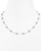 Majorica Stationed Simulated Pearl Necklace, 18