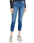 Rag & Bone Cate Mid-rise Shorty In Clean Mick