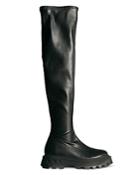 Simon Miller Women's Vegan Leather Tall Scrambler Boots