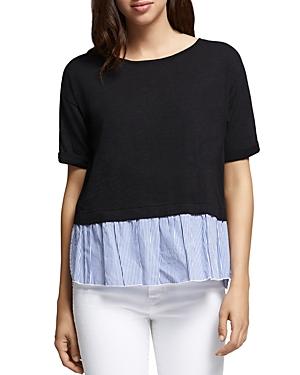 Sanctuary Skye Lace-up Layered-look Top
