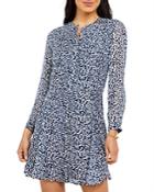 Vineyard Vines Snowflake Geo Shirtdress