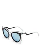 Fendi Oversized Cat Eye Sunglasses, 49mm