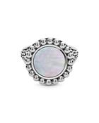 Lagos Sterling Silver Maya Mother Of Pearl Ring