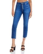 Paige Cindy High Rise Cropped Skinny Jeans In Wondrwalh