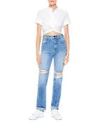 Alice And Olivia Phebe Twist Front Cropped Blouse (64% Off) Comparable Value $195