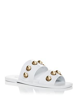 Schutz Women's Lizzie Studded Slide Sandals