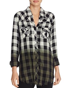 Signorelli Plaid Ombre Shirt