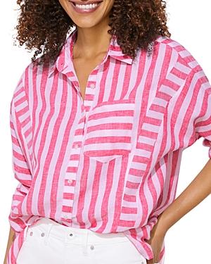 Vineyard Vines Striped Linen Weekend Top