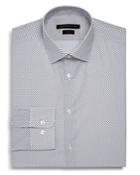 John Varvatos Star Usa Micro-diamond Slim Fit Dress Shirt