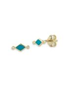 Moon & Meadow 14k Yellow Gold & Diamond Stud Earrings - 100% Exclusive