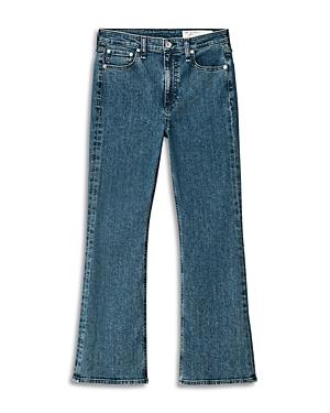Rag & Bone Nina High Rise Ankle Jeans In Clean Vince