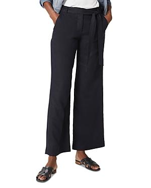 Hobbs London Jacqui Wide Leg Linen Pants