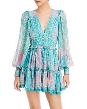 Hemant And Nandita Ruched Mini Dress