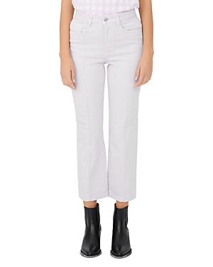 Maje Perry Straight-leg Jeans In Parma Violet