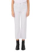 Maje Perry Straight-leg Jeans In Parma Violet
