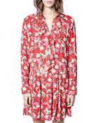 Zadig & Voltaire Ruska Paisley Print Mini Dress
