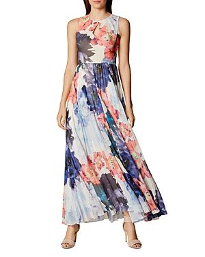 Karen Millen Floral Print Maxi Dress