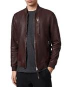 Allsaints Mason Leather Bomber Jacket
