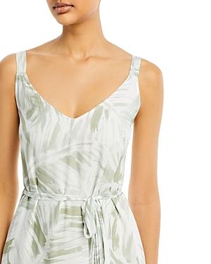 Bella Dahl Brushstroke Foliage Print Slip Dress
