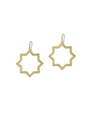 Amrapali Jewels Diamond Star Earrings In 18k Yellow Gold, 1.85 Ct. T.w.