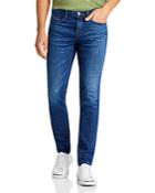 Frame L'homme Indigo Skinny Jeans In Indigo Land