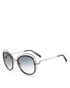 Chloe Carlina Rounded Square Sunglasses, 56mm