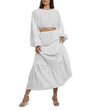 Charlie Holiday Monica Tiered Maxi Skirt