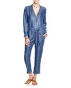Free People Lou Chambray Jumpsuit
