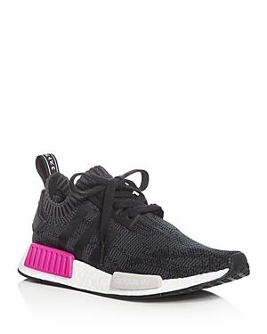 Adidas Women's Nmd R1 Knit Lace Up Sneakers