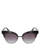 Dolce & Gabbana Sequined Cat Eye Gradient Sunglasses, 50mm