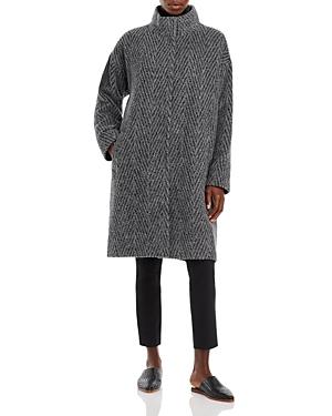 Eileen Fisher Herringbone Coat
