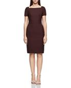 Reiss Atlee Square-neck Tailored Dress