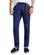Polo Ralph Lauren Cotton Stretch Belted Classic Tapered Fit Pants