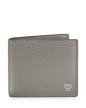 Mcm Otto Grained Leather Wallet