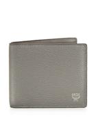 Mcm Otto Grained Leather Wallet