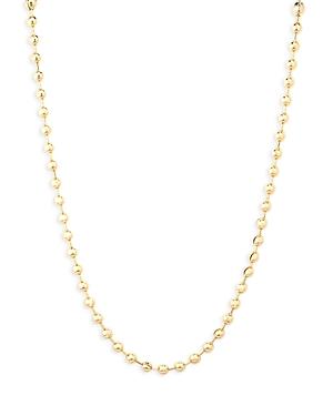 Aqua Ball Chain Strand Necklace In Gold Tone, 18.5-22 - 100% Exclusive