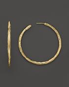 Ippolita 18k Yellow Gold #4 Glamazon Hoop Earrings