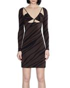 Et Ochs Aida Cutout Mini Dress
