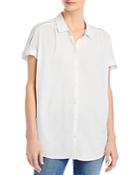 Beachlunchlounge Rileah Solid Button Up Shirt