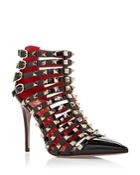 Valentino Garavani Women's Studded Strappy High Heel Booties