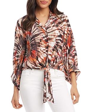 Karen Kane Blouson Tie Dyed Top