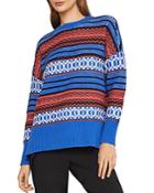 Bcbgmaxazria Striped High/low Sweater