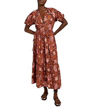 A.l.c. Mischa Cotton Printed Midi Dress
