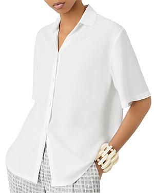 Emporio Armani Button Back Collared Shirt