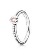 Pandora Ring - Sterling Silver & Crystal One Love